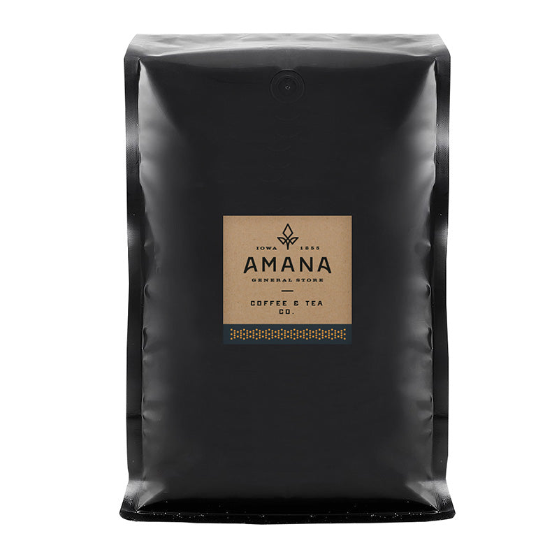 5 pound bag of Amana decaf coffee