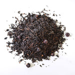 Load image into Gallery viewer, texture of black currant loose leaf black tea
