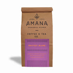 Load image into Gallery viewer, bag of amana maifest blend coffee
