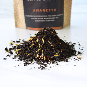 amaretto loose leaf black tea