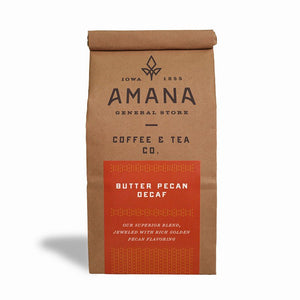 Butter Pecan Decaf Coffee - Amana Coffee & Tea