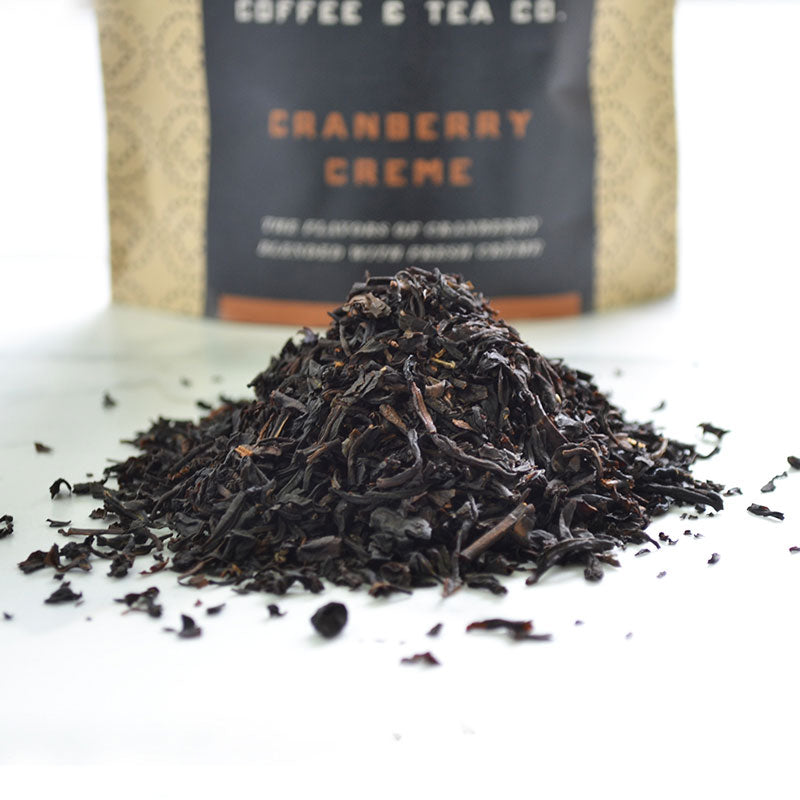 cranberry creme loose leaf black tea