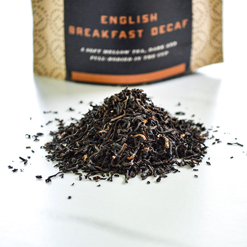 english breakfast decaf loose leaf black tea
