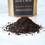 Load image into Gallery viewer, ginger peach loose leaf black tea
