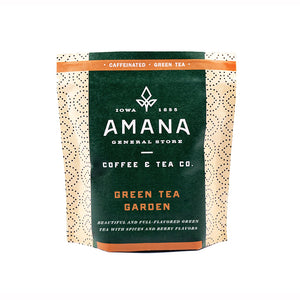 bag of amana green tea garden green tea