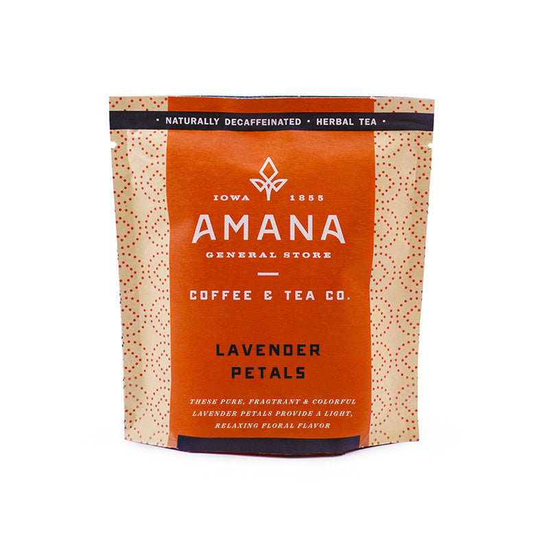 bag of Amana lavender petals tea