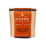 Load image into Gallery viewer, bag of amana herbal lemon spearmint tea
