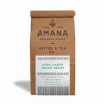 Load image into Gallery viewer, bag of amana highlander grogg decaf coffee
