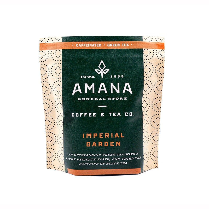 bag of amana imperial garden green tea
