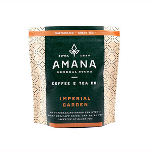 bag of amana imperial garden green tea