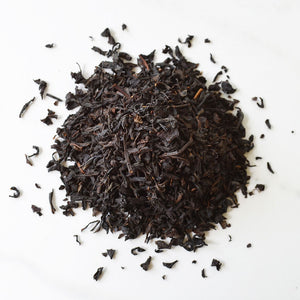 texture of passion fruit loose leaf black tea