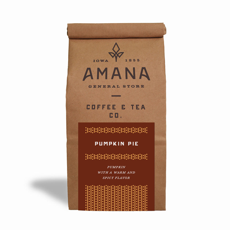 bag of amana pumkin pie coffee