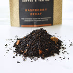 Load image into Gallery viewer, raspberry loose leaf decaf black tea
