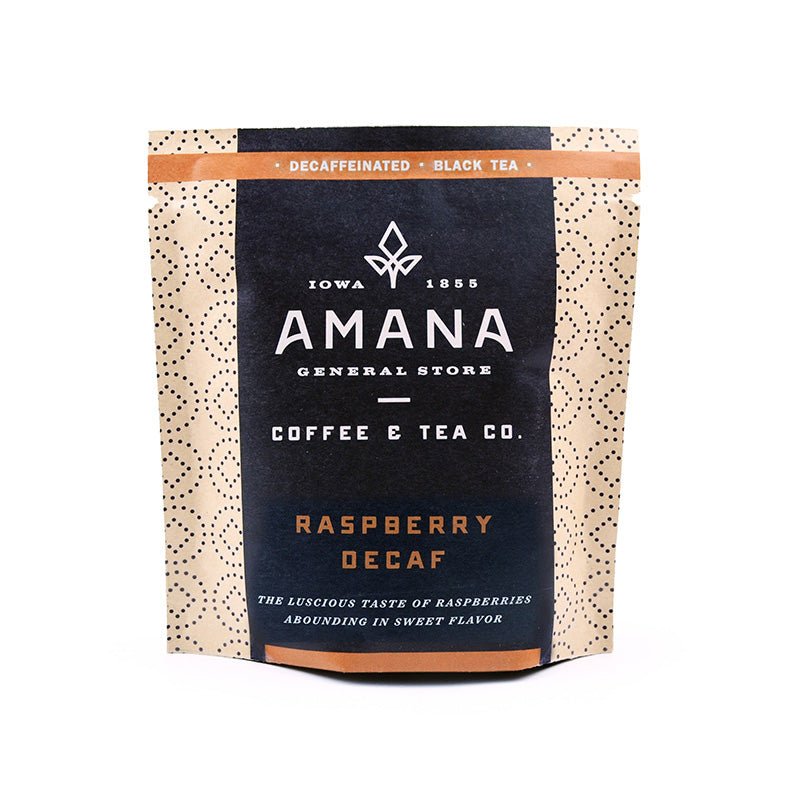 Raspberry Decaf Tea - Amana Coffee & Tea
