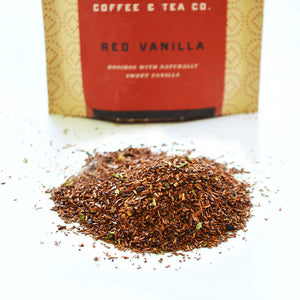 red vanilla loose leaf red tea