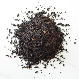 texture of vanilla loose leaf black tea