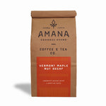 Load image into Gallery viewer, bag of amana vermont maple nut decaf coffee
